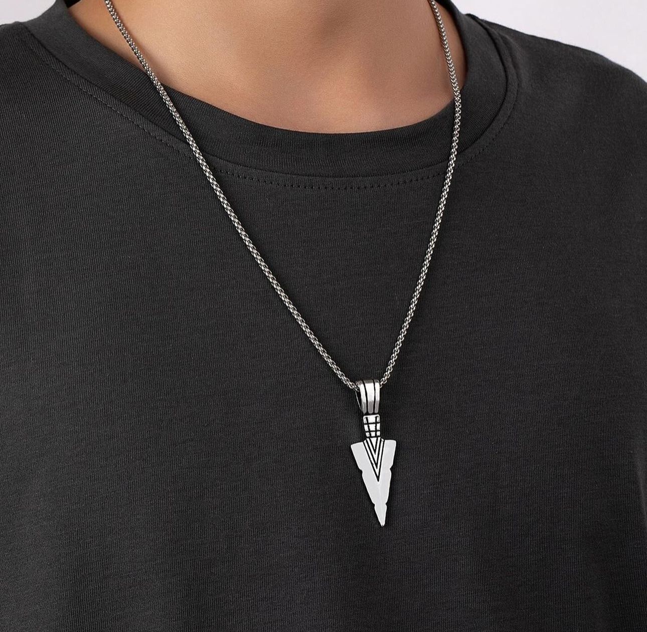 Arrow Pendant Necklace